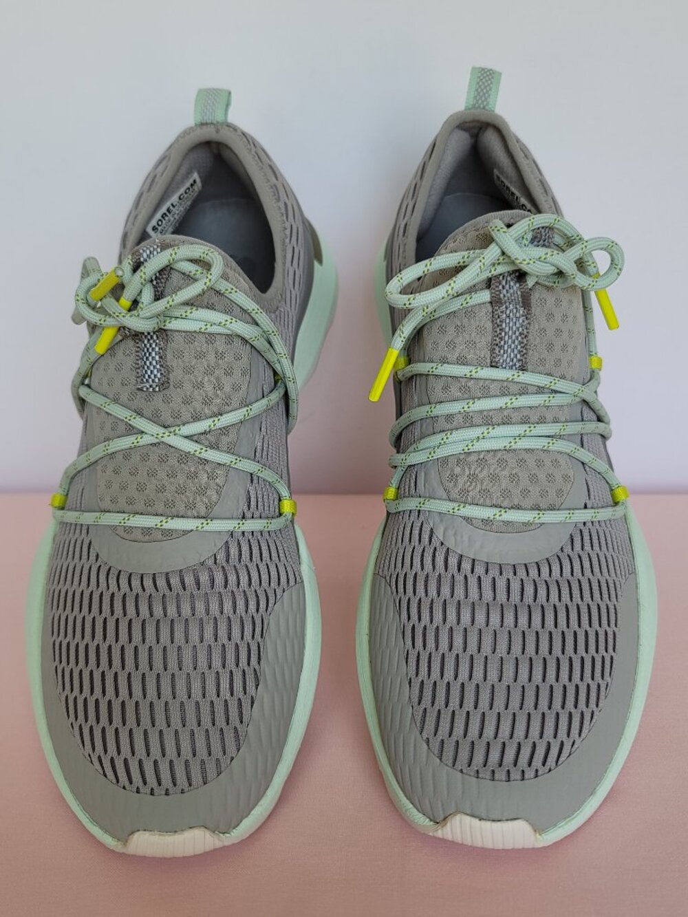 SOREL Kinetic Impact Lace-Up Mesh Platform Sneakers- Women’s Size 10 ⭐